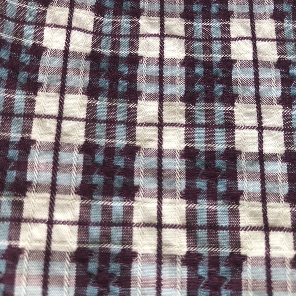 Banana Republic Slim Fit Plaid Oxford Shirt - Picture 4 of 5